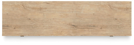 Cielden Two-tone 62" TV Stand - Ornate Home