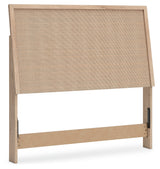 Cielden Two-tone Full Panel Headboard & Dresser & Mirror (Online Special Price) - Ornate Home