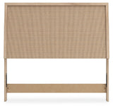 Cielden Two-tone Full Panel Headboard & Dresser & Mirror (Online Special Price) - Ornate Home