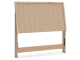 Cielden Two-tone Full Panel Headboard (Online Special Price) - Ornate Home
