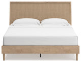 Cielden Two-tone King Panel Bed & Dresser & Mirror & Nightstand (Online Special Price) - Ornate Home