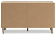 Cielden Two-tone King Panel Bed & Dresser & Nightstand - Ornate Home