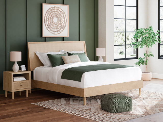 Cielden Two-tone King Panel Bed (Online Special Price) - Ornate Home