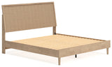 Cielden Two-tone King Panel Bed (Online Special Price) - Ornate Home