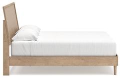 Cielden Two-tone King Panel Bed - Ornate Home