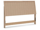 Cielden Two-tone King Panel Headboard (Online Special Price) - Ornate Home
