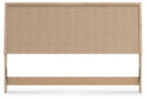 Cielden Two-tone King Panel Headboard (Online Special Price) - Ornate Home