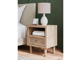 Cielden Two-tone One Drawer Nightstand (Online Special Price) - Ornate Home