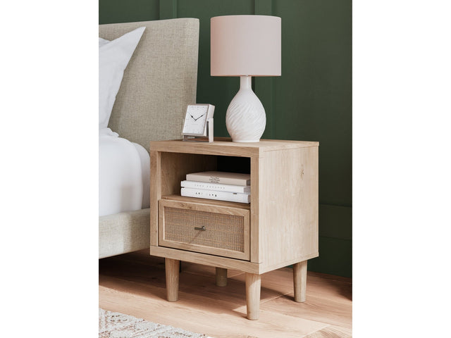 Cielden Two-tone One Drawer Nightstand (Online Special Price) - Ornate Home