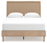 Cielden Two-tone Queen Panel Bed & Dresser & Mirror & Nightstand (Online Special Price) - Ornate Home