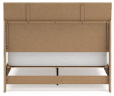 Cielden Two-tone Queen Panel Bed & Dresser & Mirror & Nightstand (Online Special Price) - Ornate Home