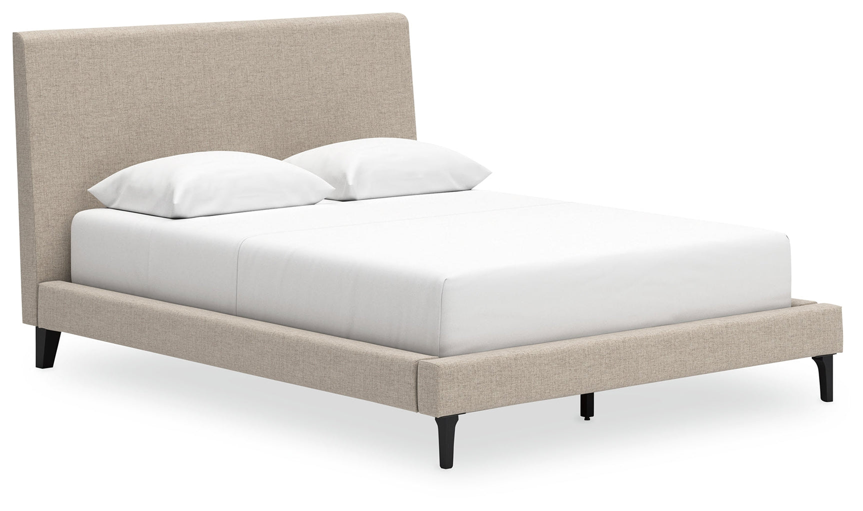 Cielden Two-tone Queen Upholstered Bedroom Set with Dresser and 2 Nightstands (Online Special Price) - Ornate Home