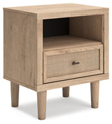 Cielden Two-tone Queen Upholstered Bedroom Set with Dresser and 2 Nightstands (Online Special Price) - Ornate Home