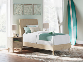 Cielden Two-tone Twin Panel Bed (Online Special Price) - Ornate Home