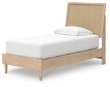 Cielden Two-tone Twin Panel Bed (Online Special Price) - Ornate Home