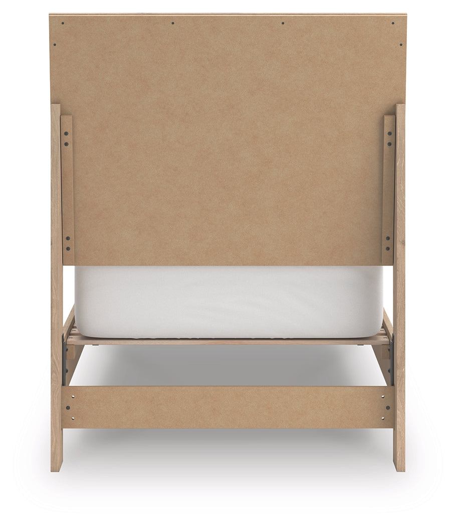 Cielden Two-tone Twin Panel Bed (Online Special Price) - Ornate Home