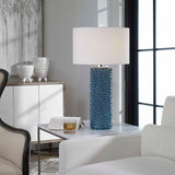 Ciji Blue Table Lamp - Ornate Home