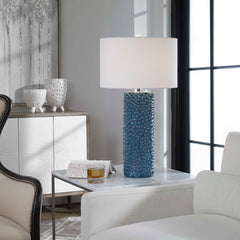 Ciji Blue Table Lamp - Ornate Home