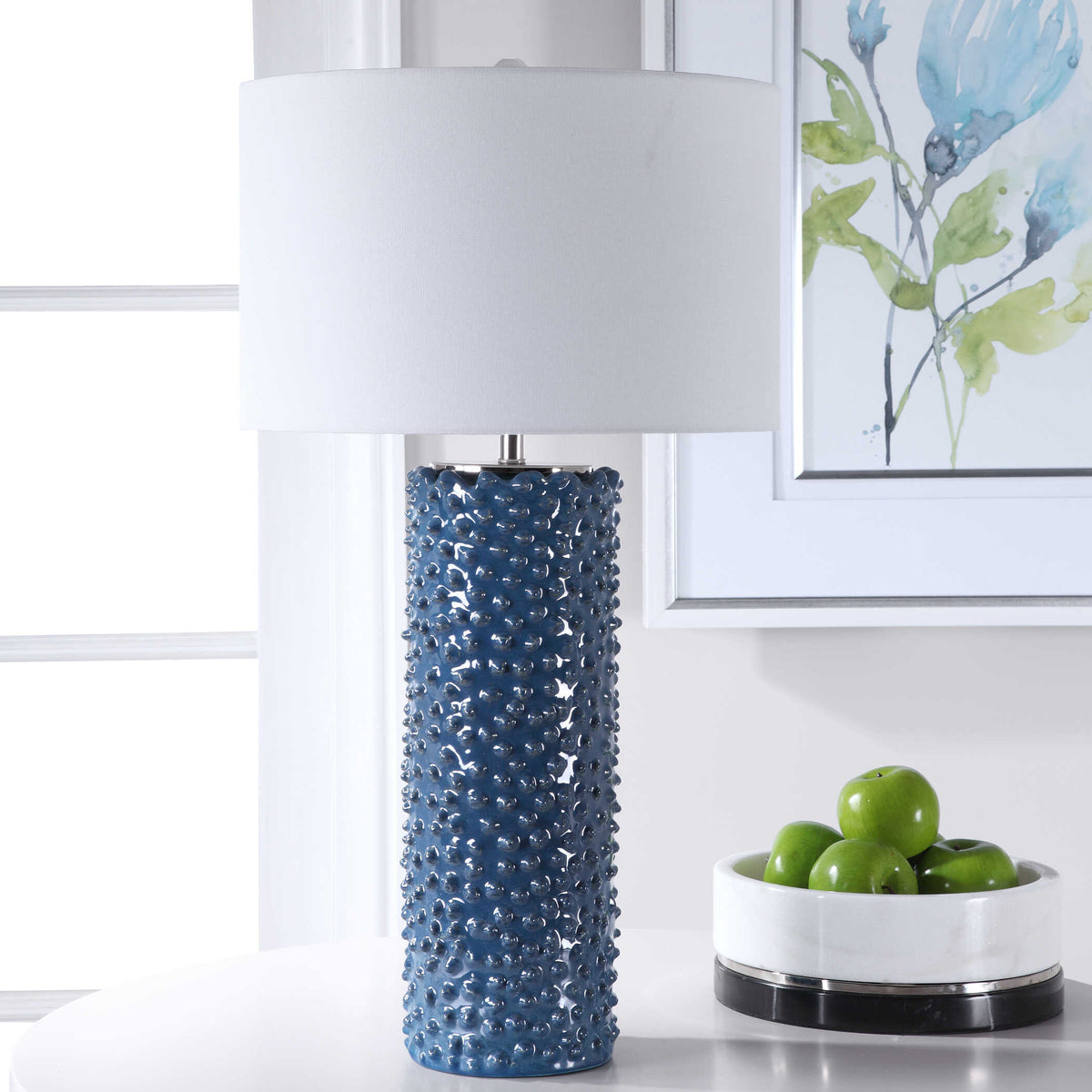 Ciji Blue Table Lamp - Ornate Home