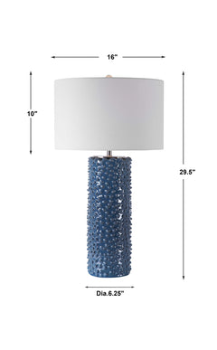 Ciji Blue Table Lamp - Ornate Home