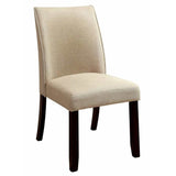 Cimma Espresso/Ivory Dining Chair (Set of 2) - Ornate Home