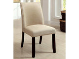 Cimma Espresso/Ivory Dining Chair (Set of 2) - Ornate Home