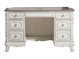Cinderella Antique White Writing Desk - Ornate Home