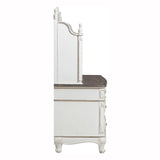 Cinderella Antique White Writing Desk - Ornate Home