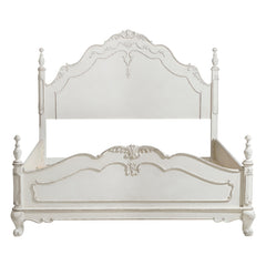 Cinderella Silver Queen Bed - Ornate Home