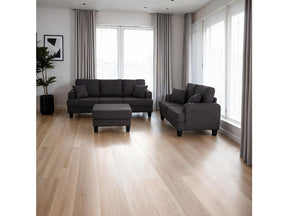Cinderford Dark Gray Sofa & Loveseat - Ornate Home