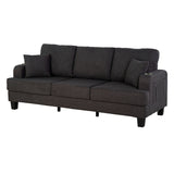 Cinderford Dark Gray Sofa & Loveseat - Ornate Home