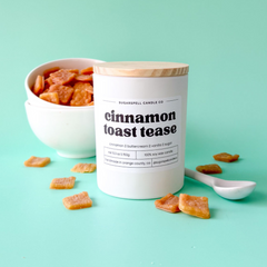 Cinnamon Toast Tease 5.3oz Soy Candle - Ornate Home