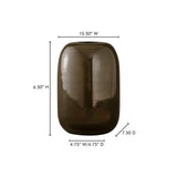 Circe Olive Vase - Ornate Home