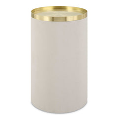 Circuit Brass/White Accent Table - Ornate Home