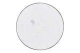 Circularity Black/Marble Round Chairside Table - Ornate Home
