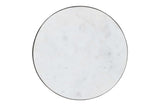 Circularity Black/Marble Round Cocktail Table - Ornate Home