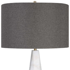 Citadel White Marble Table Lamp - Ornate Home