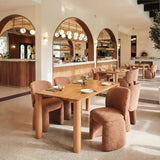Citrine Biscuit Brown Dining Chair (Set of 2)
