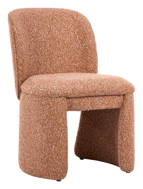 Citrine Biscuit Brown Dining Chair (Set of 2) - Ornate Home