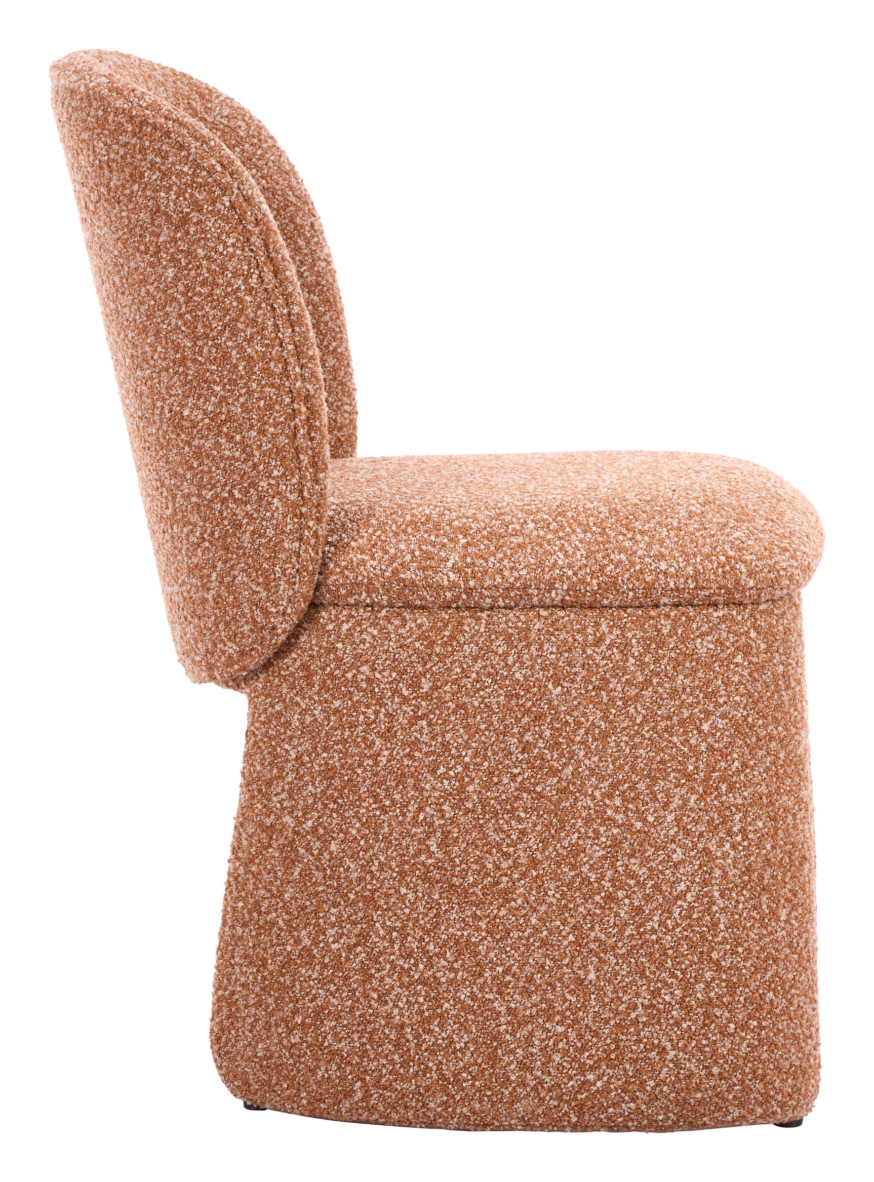Citrine Biscuit Brown Dining Chair (Set of 2)
