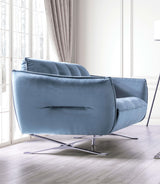 Civellutino Light Blue Sofa & Loveseat - Ornate Home