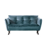 Civellutino Teal Upholstery Living Room Set - Ornate Home