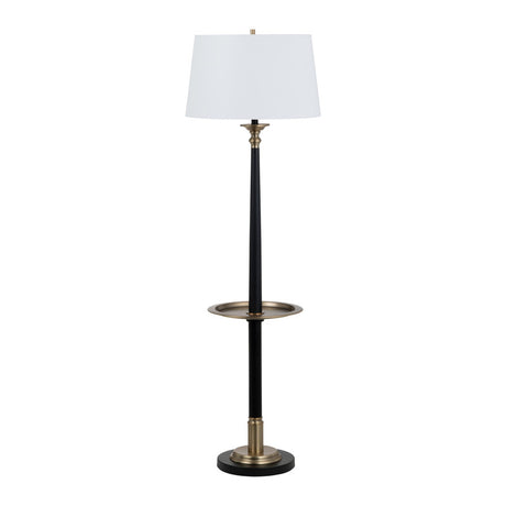 Claiborne Black/Gold Floor Lamp - Ornate Home