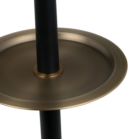 Claiborne Black/Gold Floor Lamp - Ornate Home