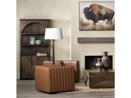 Claiborne Black/Gold Floor Lamp - Ornate Home