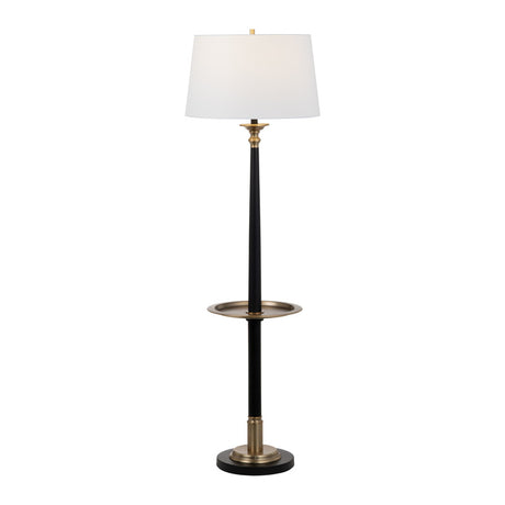 Claiborne Black/Gold Floor Lamp - Ornate Home