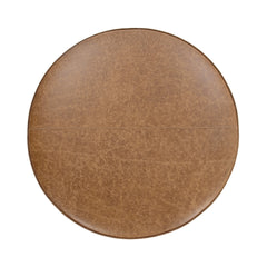 Clair Sedona Brown 40x40 Round Ottoman - Ornate Home