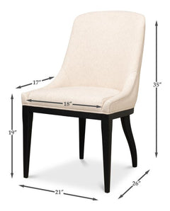 Claire Beige Dining Chair - Ornate Home