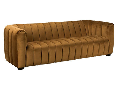 Claire Brown Sofa - Ornate Home