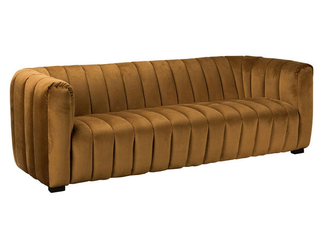 Claire Brown Sofa - Ornate Home